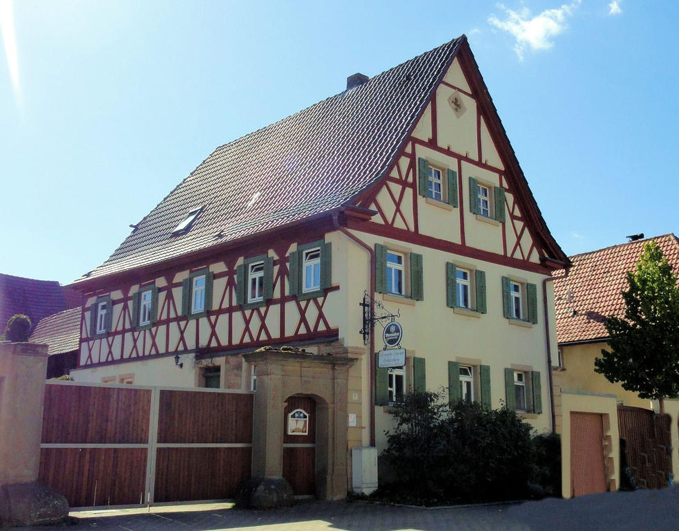 Hotel Zehnthof Geldersheim Exterior foto