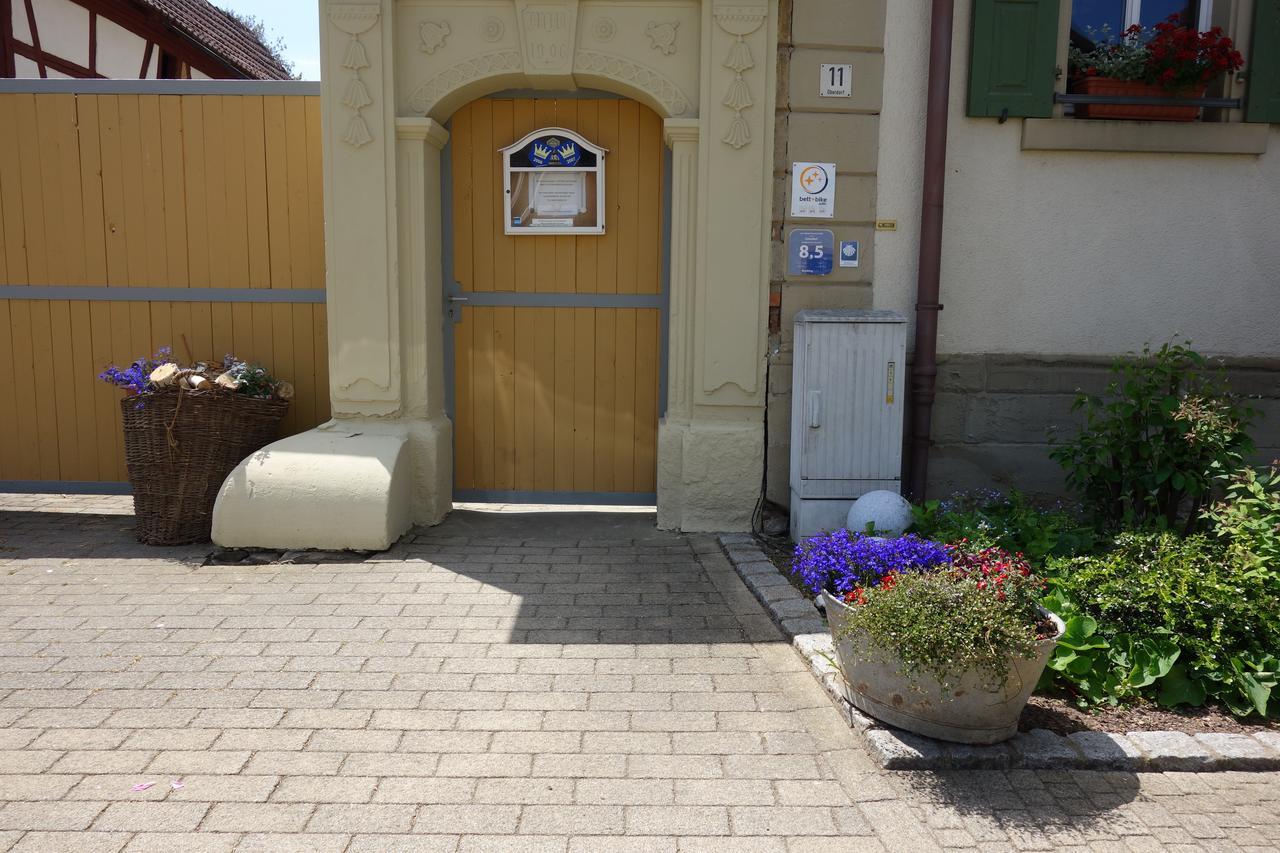 Hotel Zehnthof Geldersheim Exterior foto